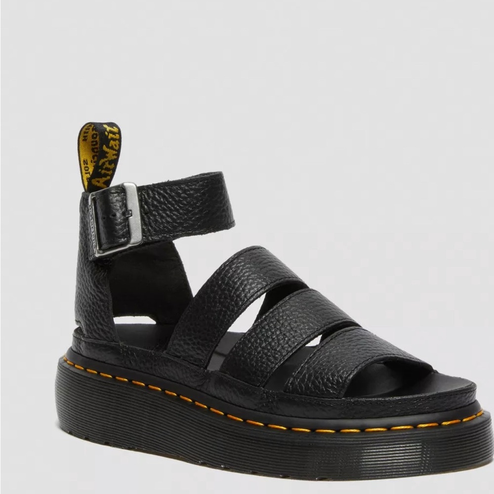 Clarissa 11 Womens Leather Platform Sandals